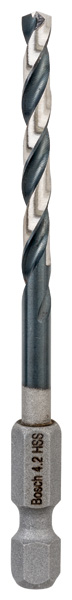 Bosch HSS-Hex-Schaft Spiralbohrer