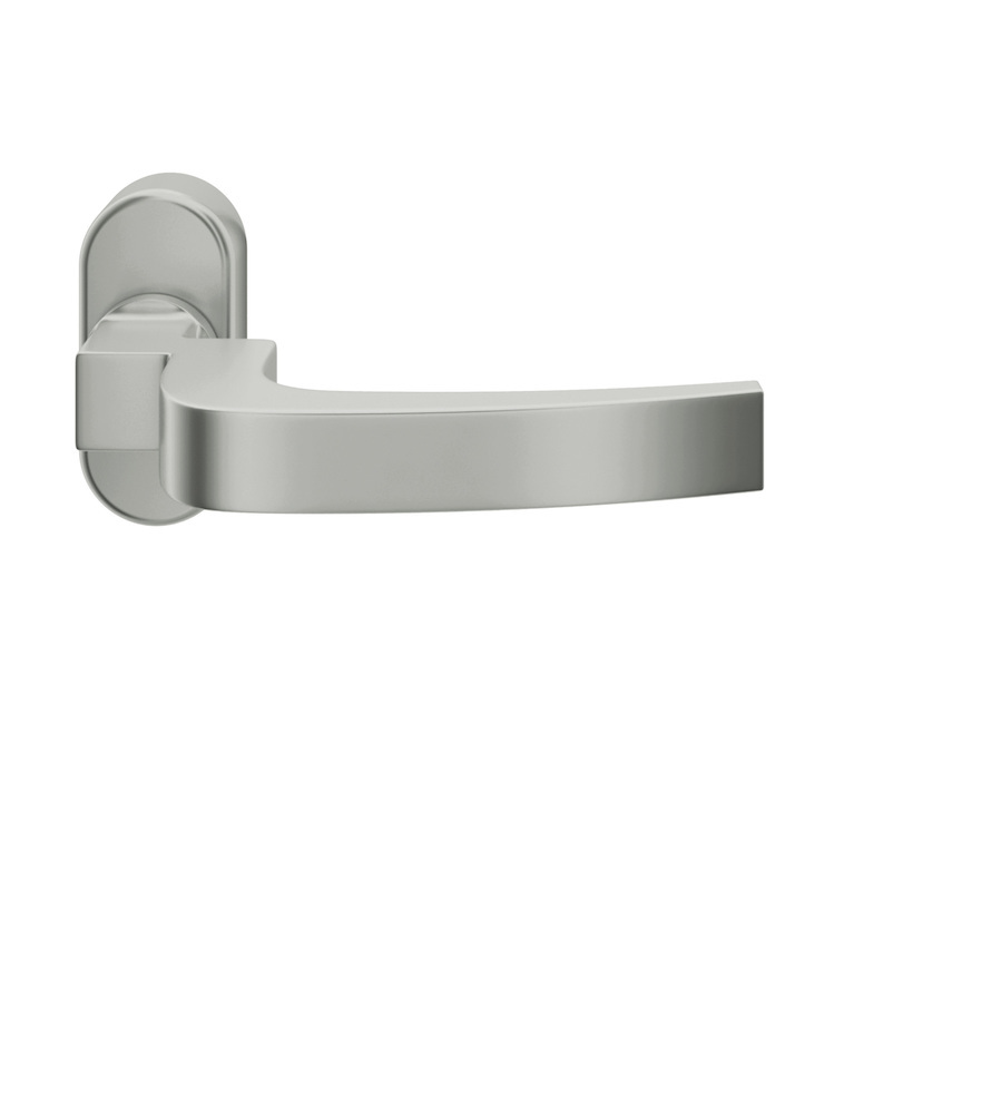 FSB Drücker-Halbgarnitur ohne Schlüsselrosette 06 1163, oval, VK 8, Aluminium