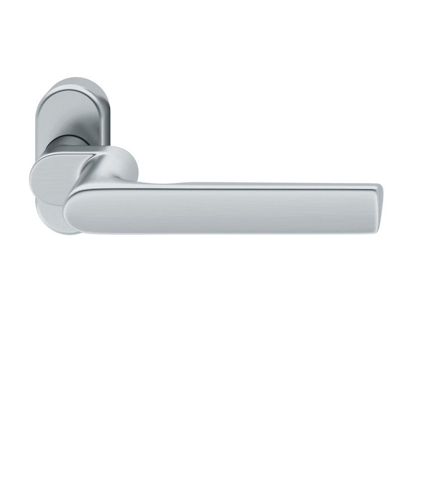 FSB Drücker-Halbgarnitur ohne Schlüsselrosette 06 1093, oval, VK 8 mm, Edelstahl