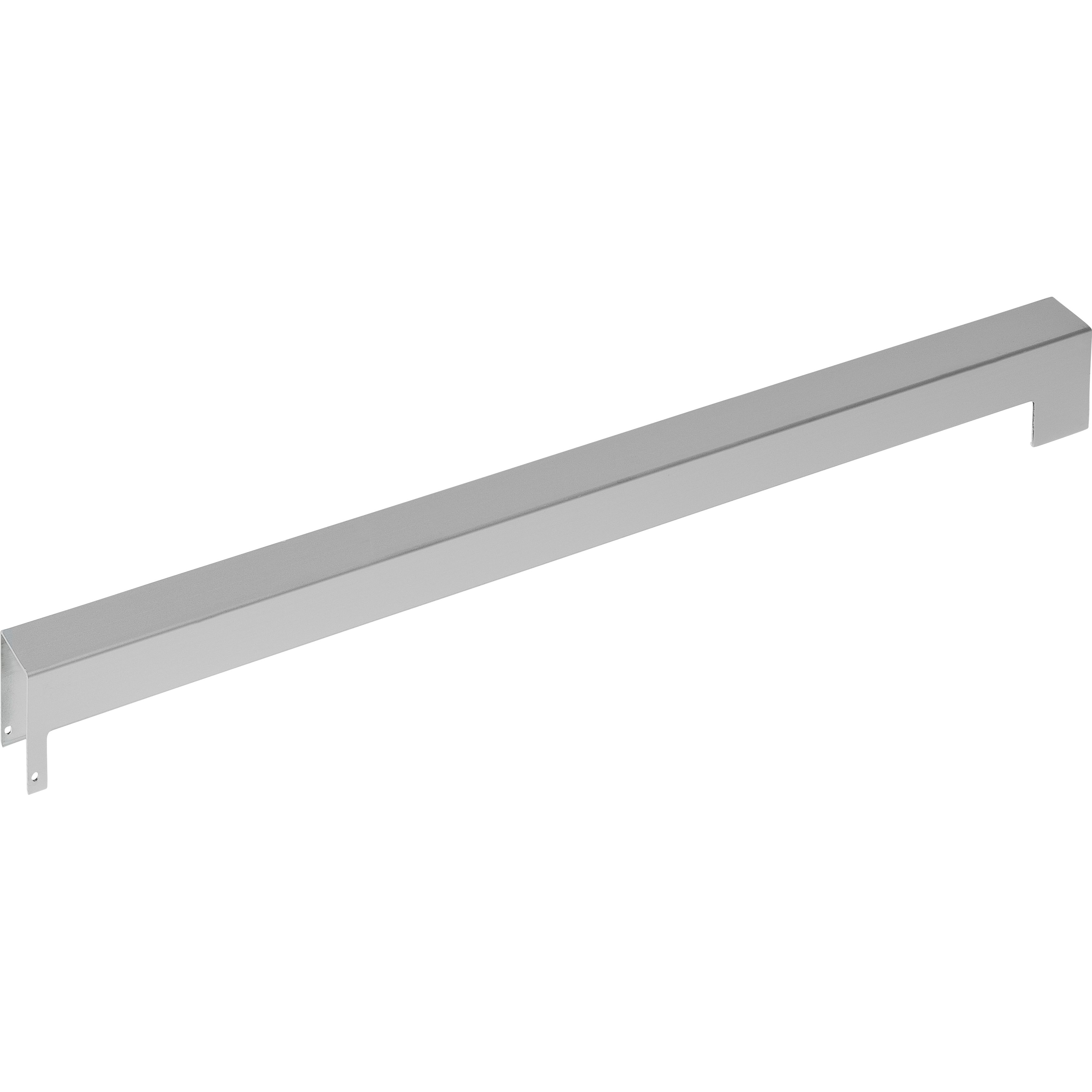 Handtuchhalter, Schwerpunkt: Wandmontage, Aluminium, Silber, L-Form