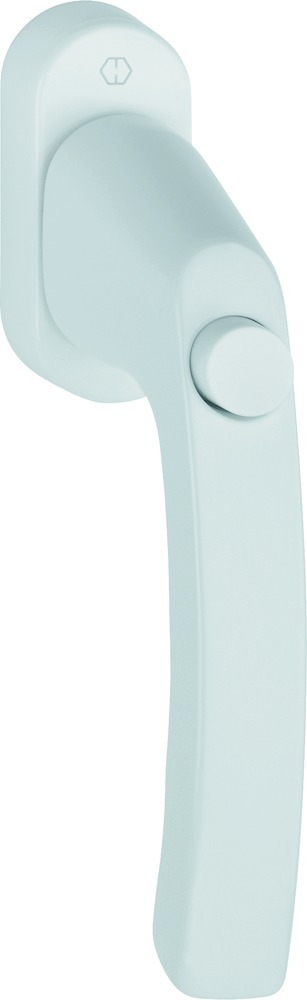 HOPPE Fenstergriff Liège 0540SV/U26, abschließbar, oval