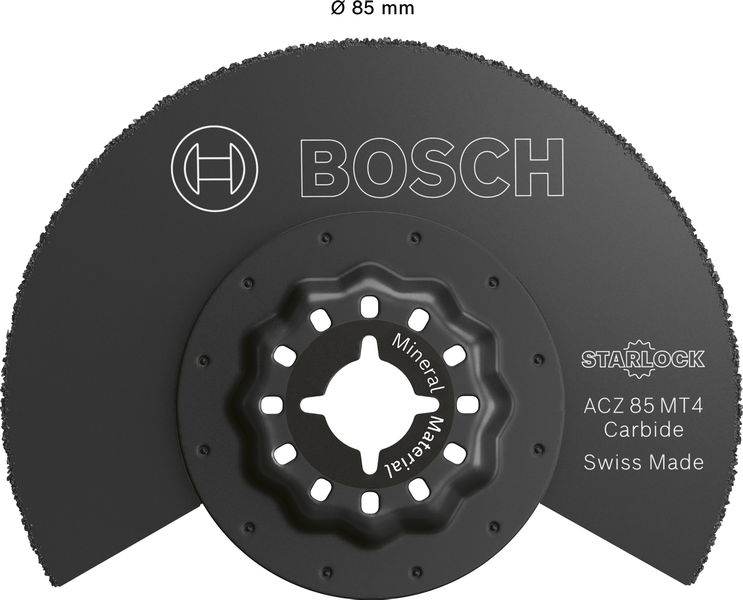 Bild der Produktabmessungen, Scheibe, Schleifscheibe, Starlock, Carbide, Durchmesser 85mm