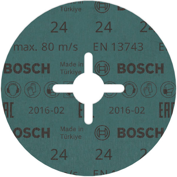 Bosch PRO R574 Fiberscheibe, 125&nbsp;mm, G80