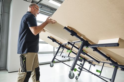 Mobiler Säge- und Arbeitstisch STM 1800
