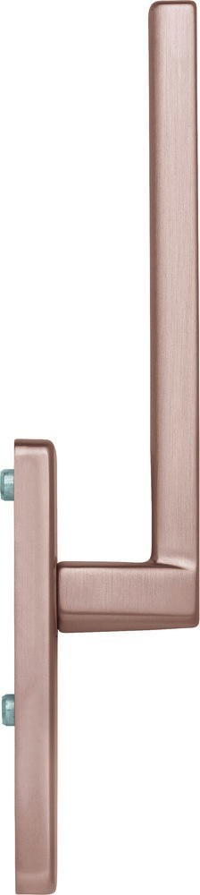 Türgriff, Türklinke, Metallgriff, roségold, Bauform L-förmig