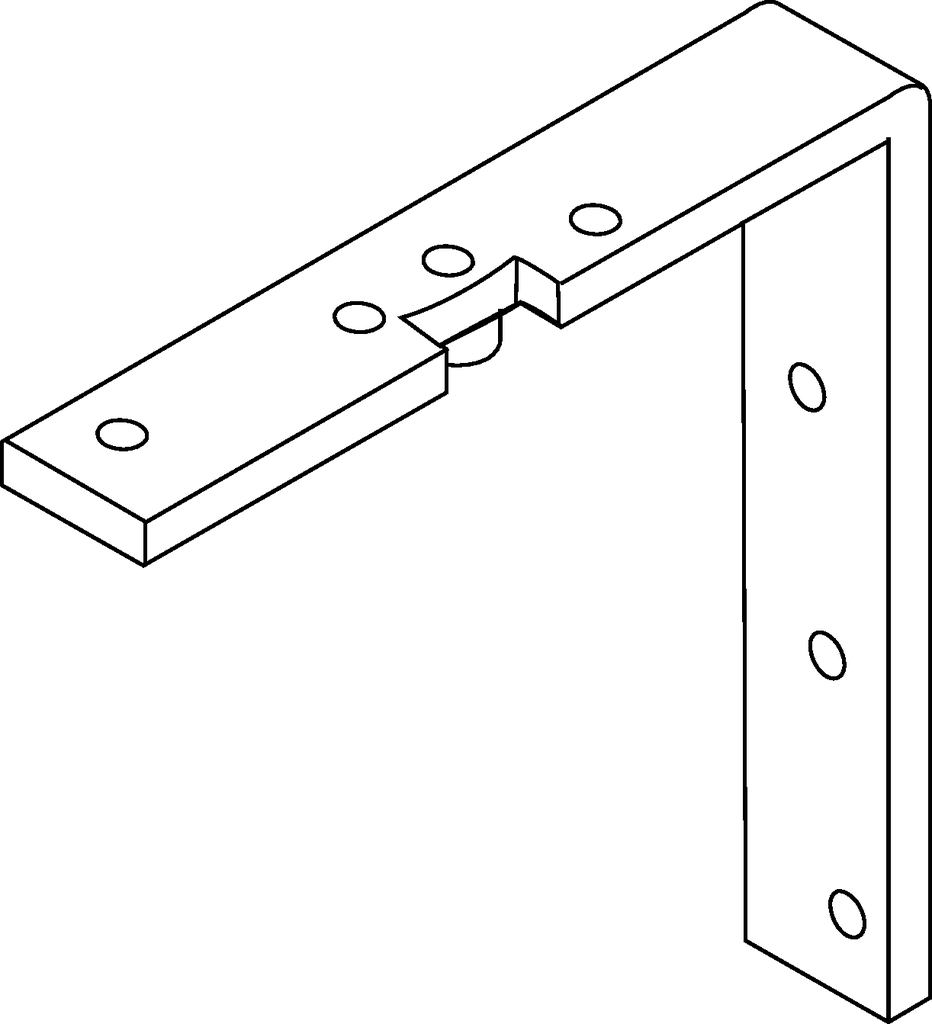 Strichzeichnung, Klammer