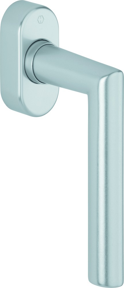 HOPPE Fenstergriff Amsterdam 0400/UD9056, Standard, oval