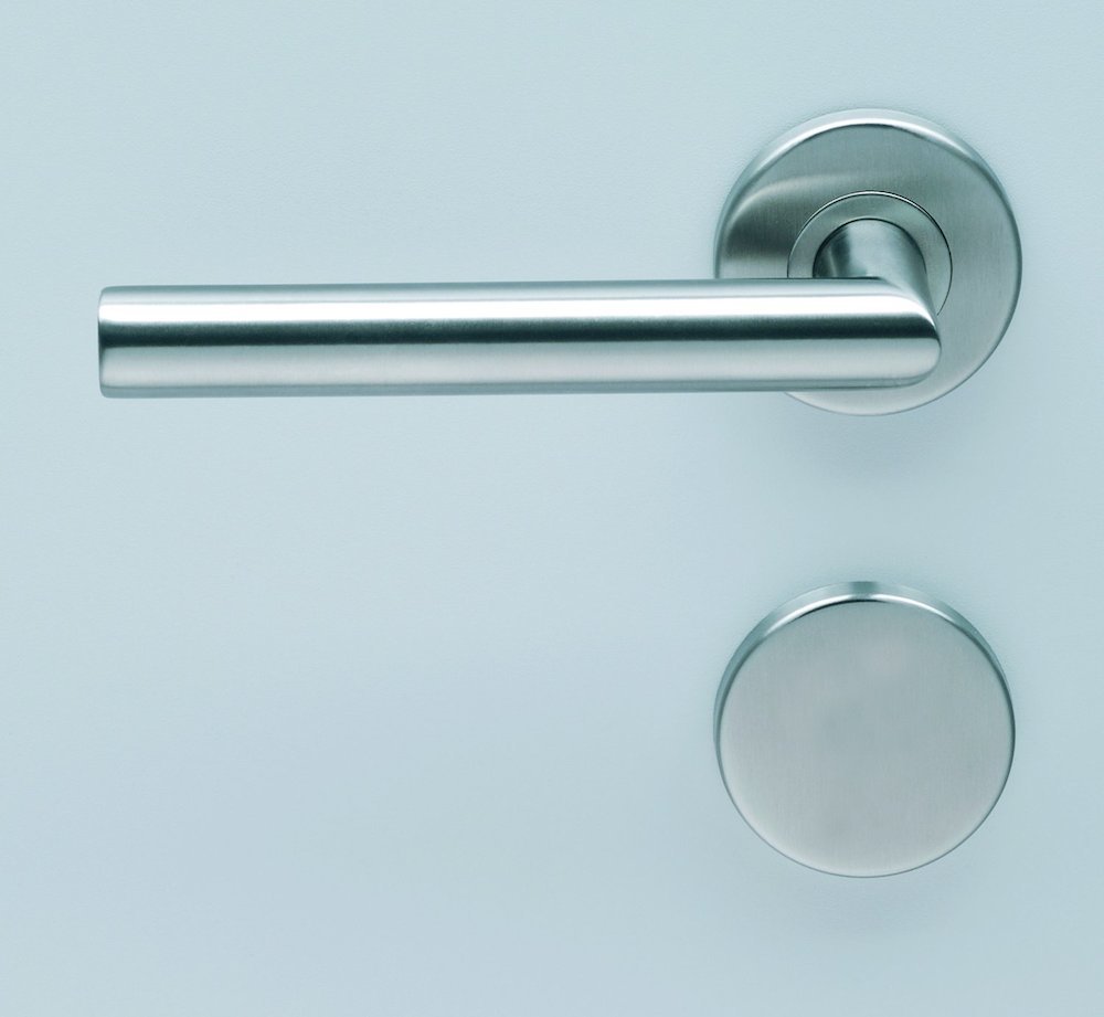 HELO Wechselgarnitur mit Rosetten rund EST.WG 21, VK 8, Edelstahl