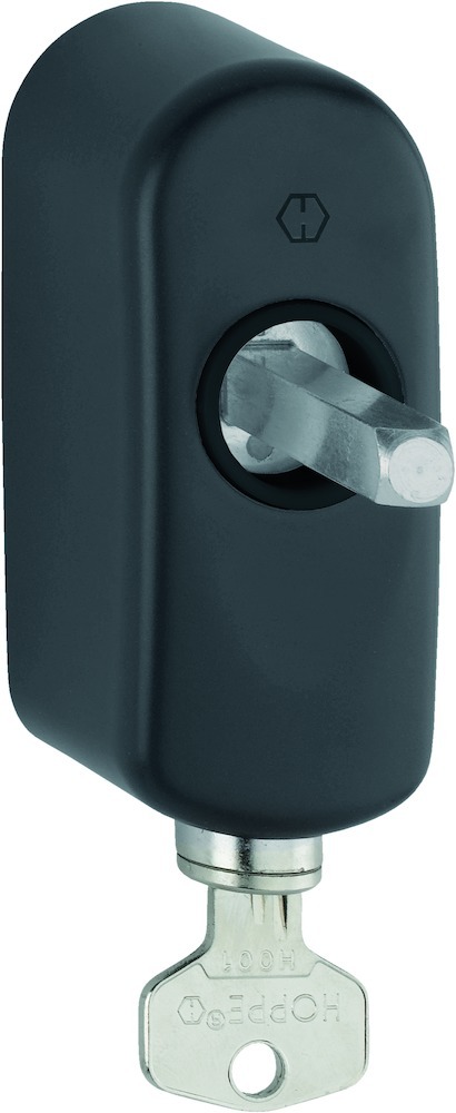 HOPPE Fenstergriffrosette AUS950S, abschließbar, oval,7/32,F9714M