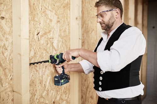 Anwendungsbild Akku-Schlagbohrschrauber QUADRIVE TPC 18/4 5,2/4,0 I-Set