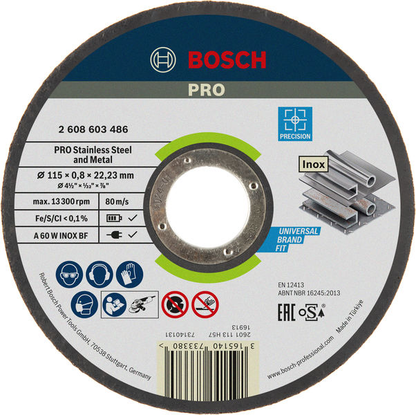 Bosch PRO Stainless Steel and Metal Trennscheiben