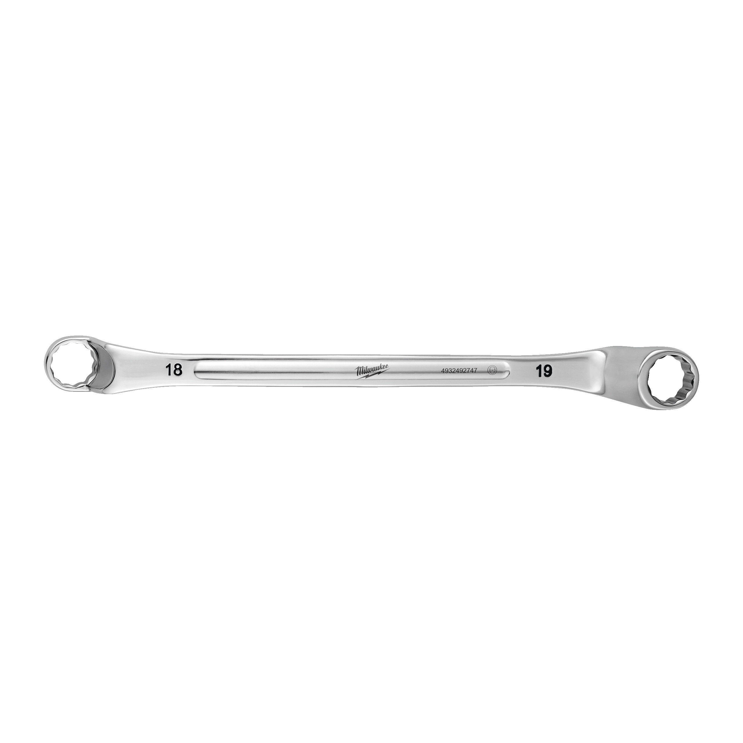 Milwaukee Doppel-Ringschlüssel gekröpft 18 x 19 mm