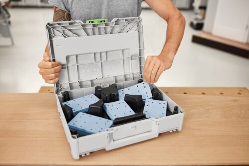 Anwendungsbild Schleifmittel-Systainer³ Granat SYS-STF 80X133 GR-Set