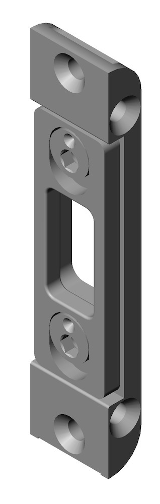 Produktbild KFV Profilschließblech 2319-503V,20x90x8,5 ktg,verzinkt