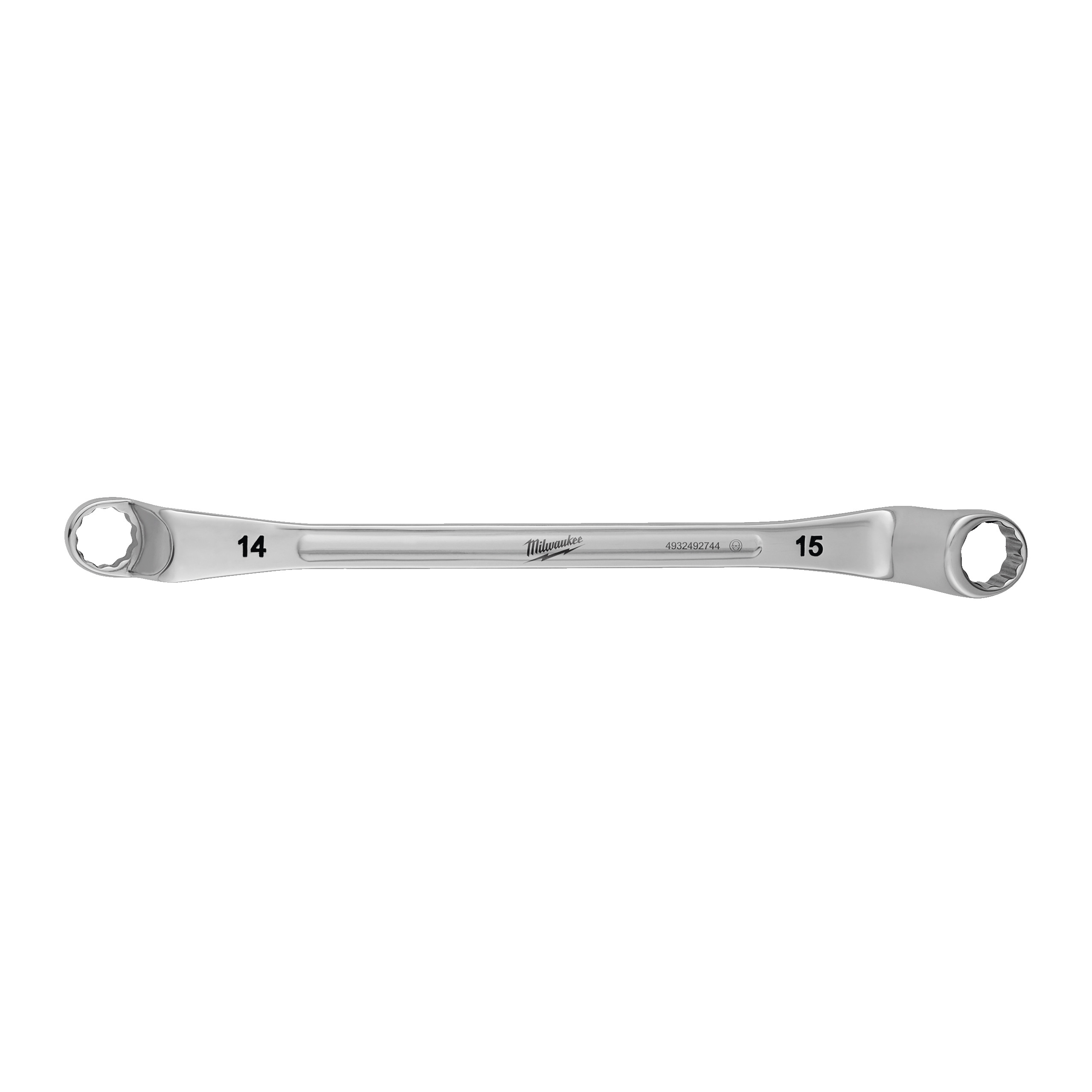 Milwaukee Doppel-Ringschlüssel gekröpft 14 x 15 mm