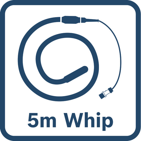 Symbol, kabel, kürzel?, 5m, Whip, Anschluss