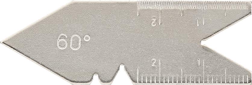 Spitzgewindestahllehre