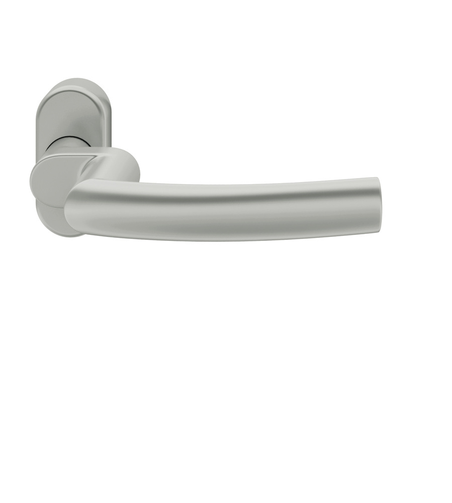 FSB Drücker-Halbgarnitur ohne Schlüsselrosette 06 1107, oval, VK 8, Aluminium