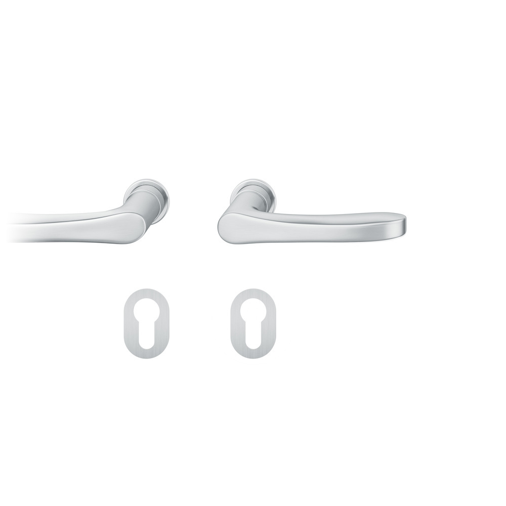 FSB Steckgriff-Drückergarnitur mit Rosetten 15 1106, rund, VK 8 mm, Edelstahl