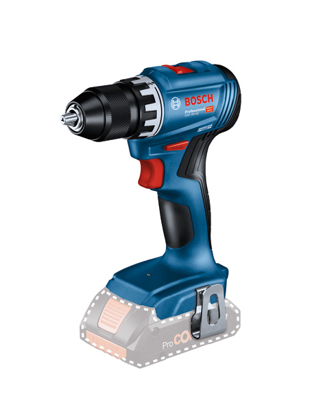 Bosch Akku-Bohrschrauber GSR 18V-45, im Karton