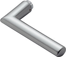 HOPPE Drückerlochteil Stockholm 1140, Aluminium