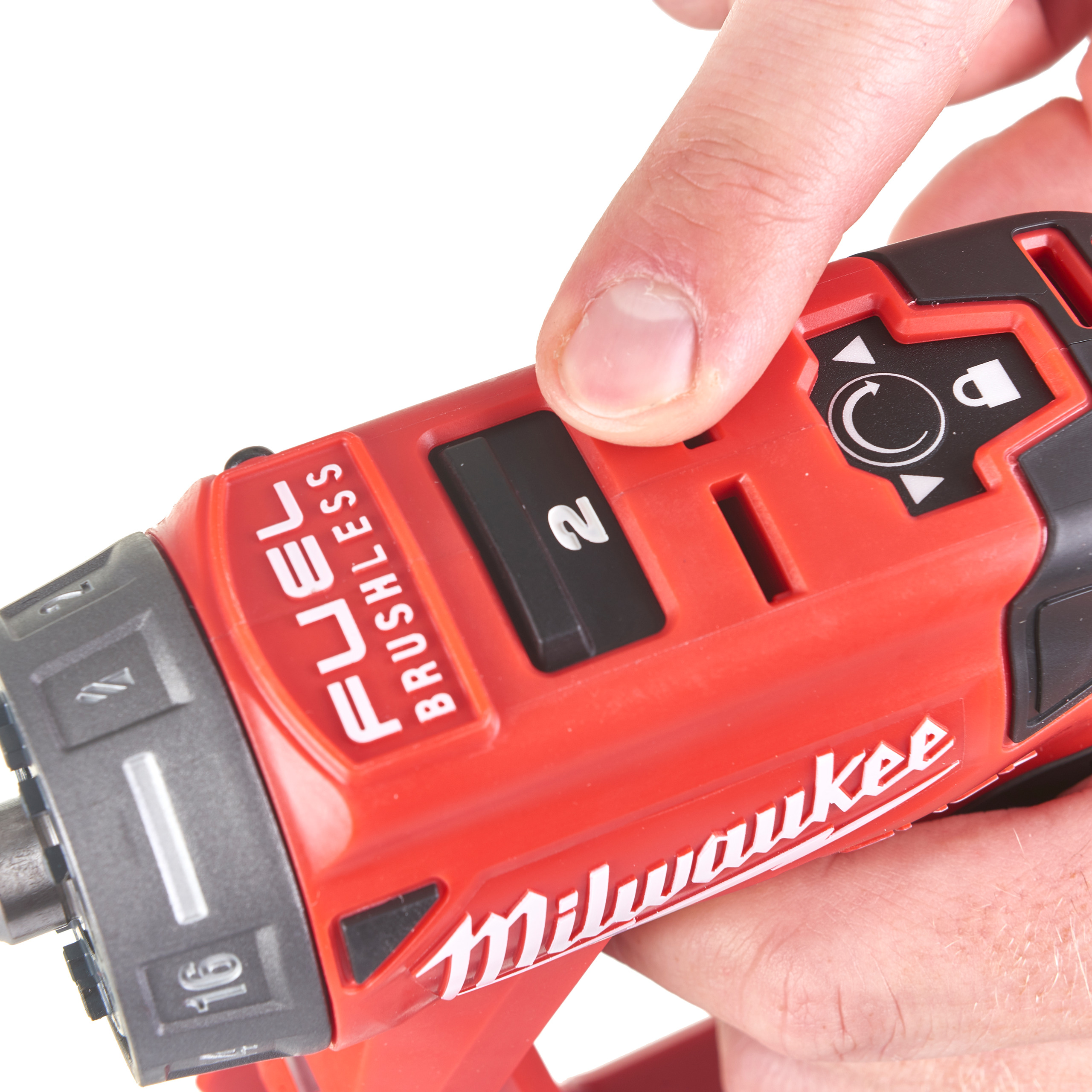 Milwaukee Akku-Bohrschrauber M12 FUEL Akku-Kompakt-Bohrschrauber mit Schnellwechselbohrfutter M12FDDXKIT-0X