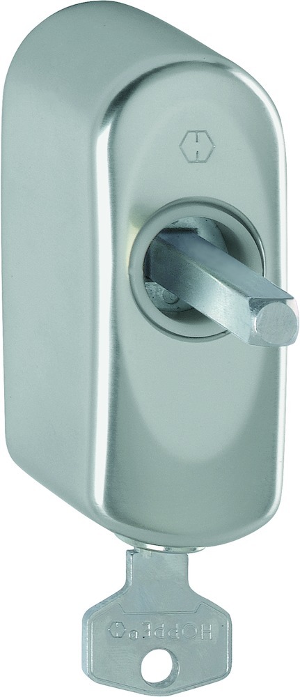 HOPPE Fenstergriffrosette AUS950S 100NM TBT4, abschließbar, oval,7/32,F9