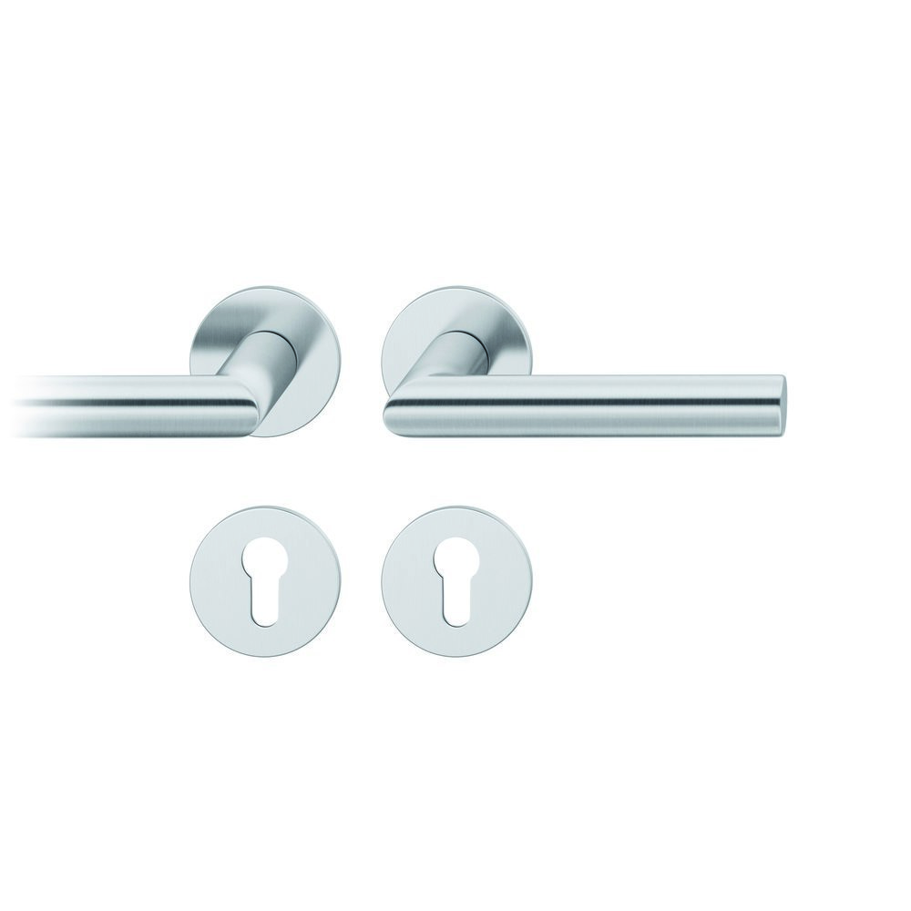 Griffstange, Türgriff, Rundstange, Rundrosette, Schutzrosette