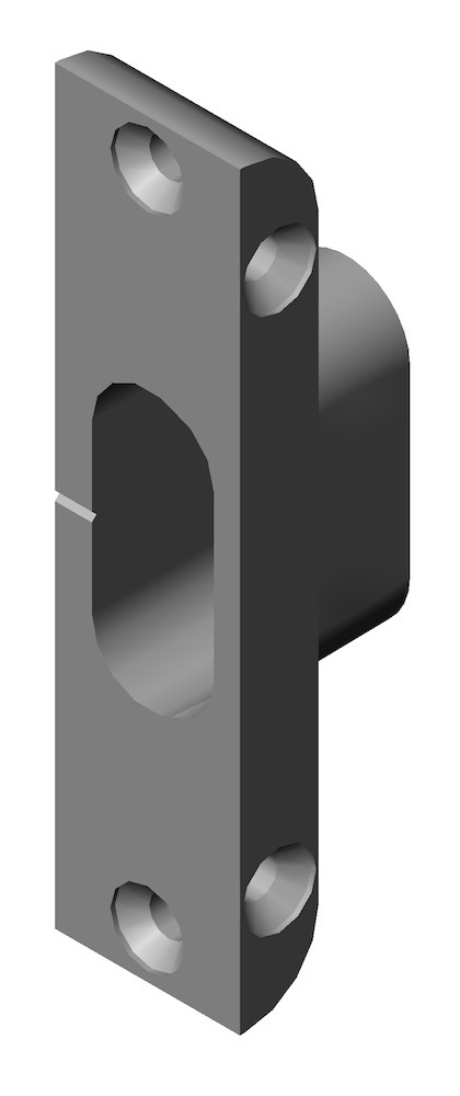 Produktbild KFV Flachschließblech 2392-01-20,20x81 ktg,verzinkt