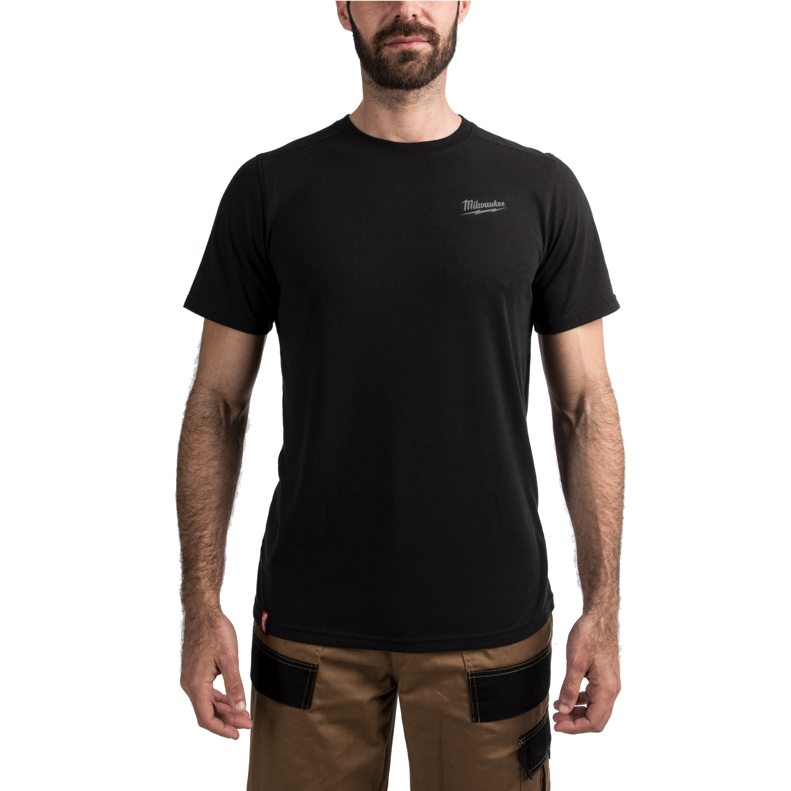 Milwaukee Hybrid-T-Shirt schwarz HTSSBL-M