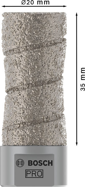 Bosch PRO Ceramic dry X-Lock Fräser