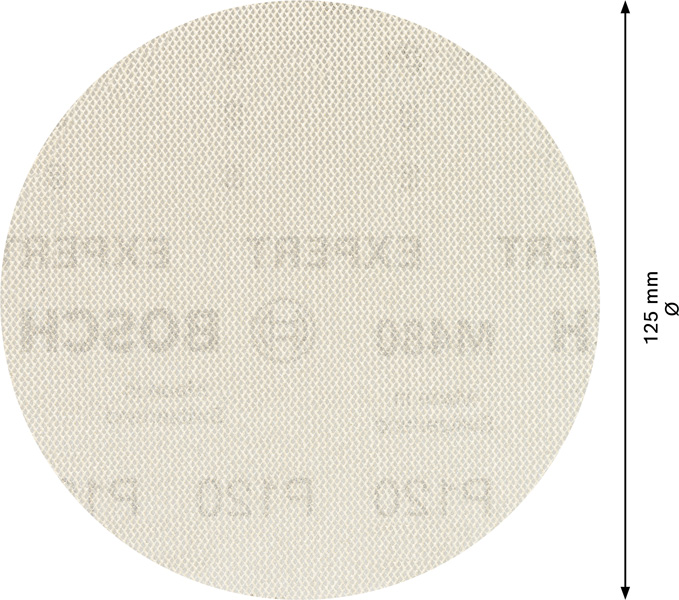 Bosch EXPERT M480 Schleifnetz für Exzenterschleifer, 150&nbsp;mm, K 400, 5&nbsp;Stück