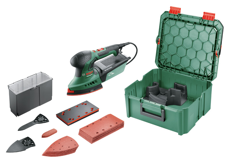 Bosch Multischleifer PSM 200 AES + SystemBox
