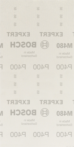 Bosch EXPERT M480 Schleifnetz für Schwingschleifer, 115 x 230&nbsp;mm, K 400, 10er-Pack