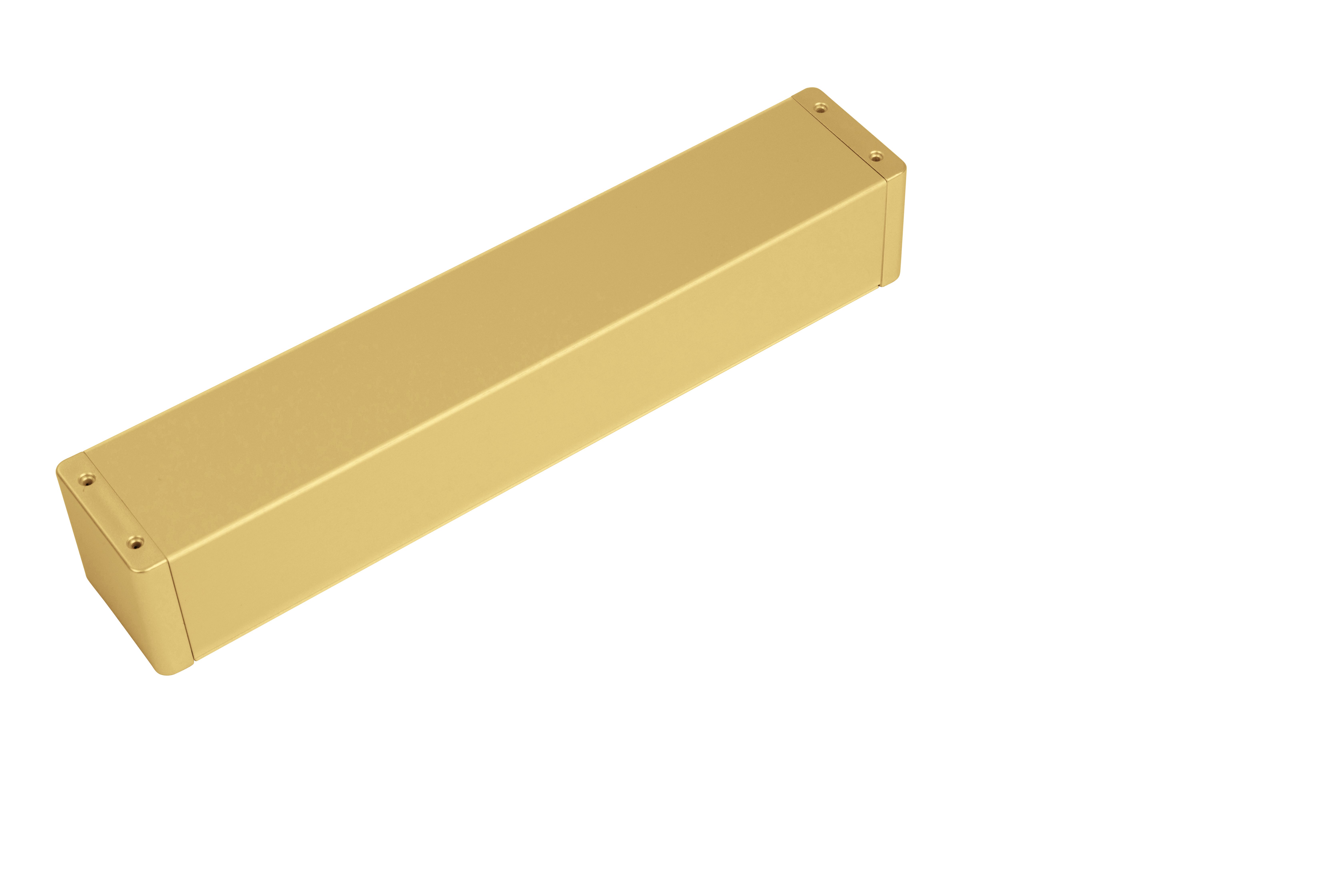 golden, metallbox, rechteckige hülle, aluminium, baugruppe