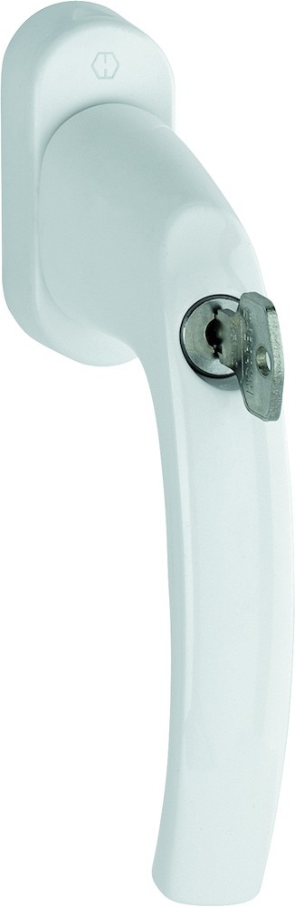 HOPPE Fenstergriff Atlanta absperrbar 0530S/U26 TBT4, mit Schrauben, Aluminium