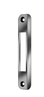 Winkelschließblech BKS B 9000, rund, Edelstahl