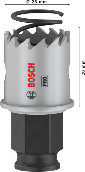 Bosch PRO Multi Material PC Plus Lochsägen-Set, 9-tlg.