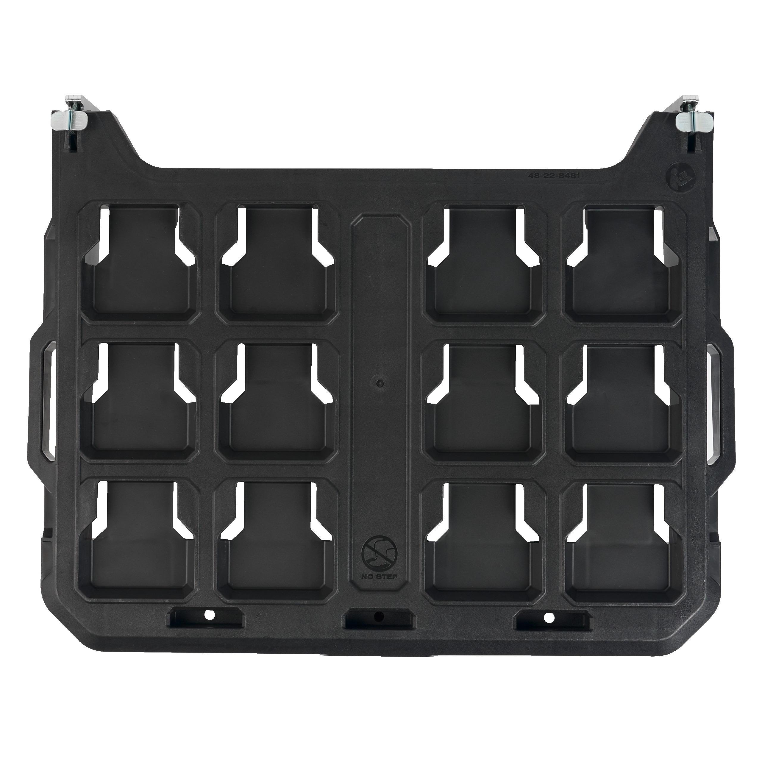 Milwaukee Schienensystem Grundplatte PACKOUT zur Wandmontage
