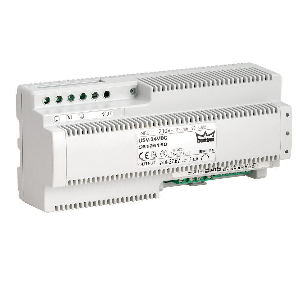 DIN-rail, DIN-rail PSU, DC-24V, 24VDC, SPS