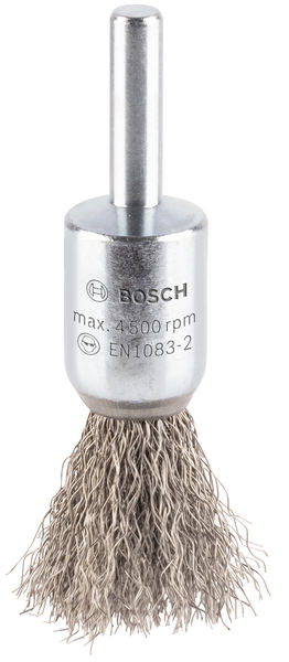 Bosch PRO Stainless Steel clean Pinselbürste, gerader Schaft