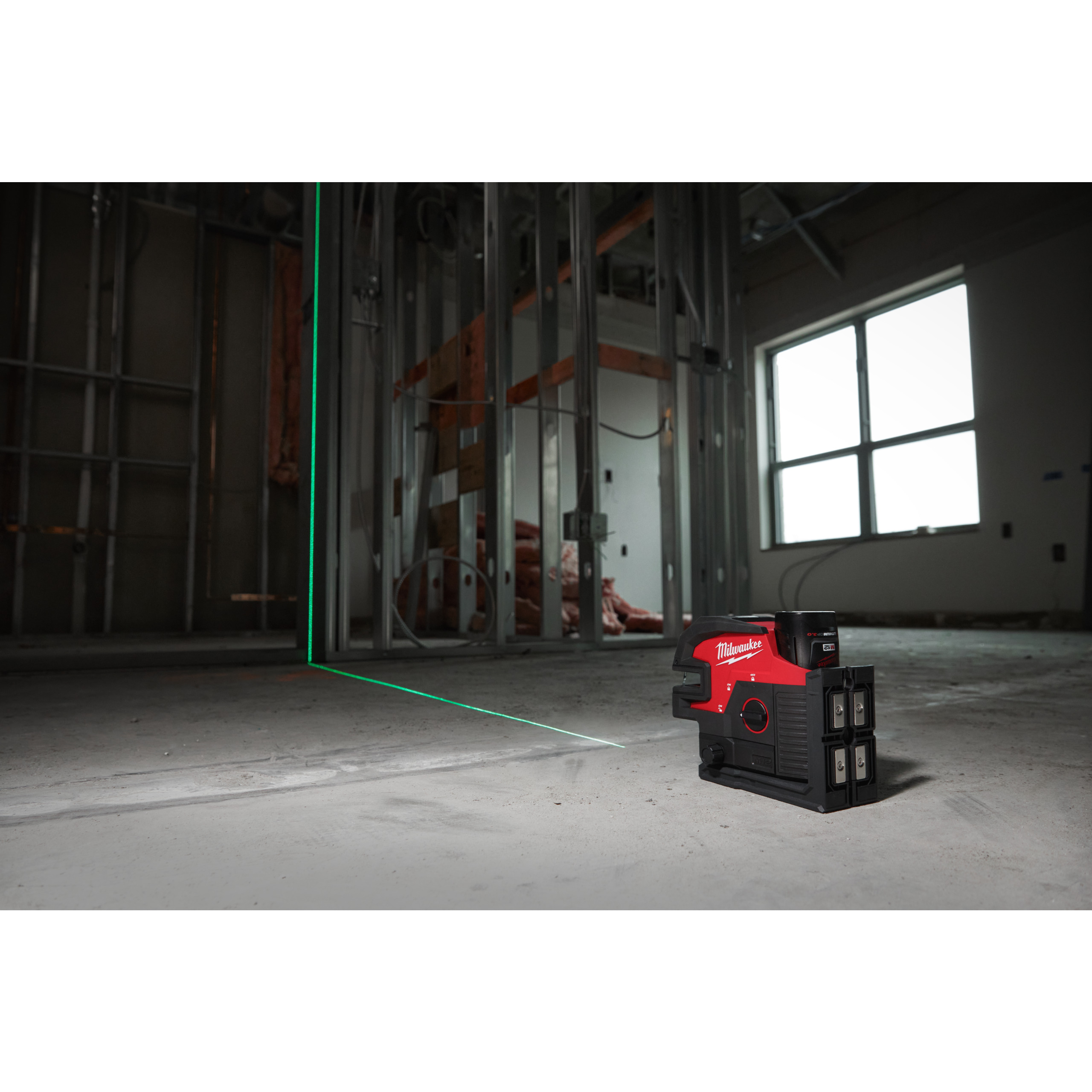 Milwaukee Kreuzlinienlaser M12 Akku-Kreuzlinienlaser M12CLL4P-301C
