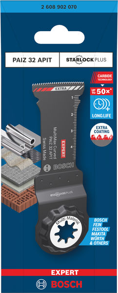 Produktbild Verpackung, Schneideblatt, Messerfaser, Holzspachtel, Schleifmesser, Gehäuse-Adapter