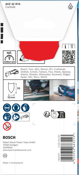 Produktbild Verpackung, Karbide, Schleifschnitt, Bohrspitze, Industrie, Werkzeugzubehör