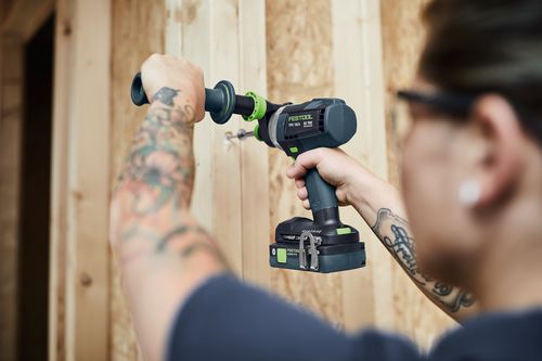 Akku-Schlagbohrschrauber QUADRIVE TPC 18/4 5,2/4,0 I-Set