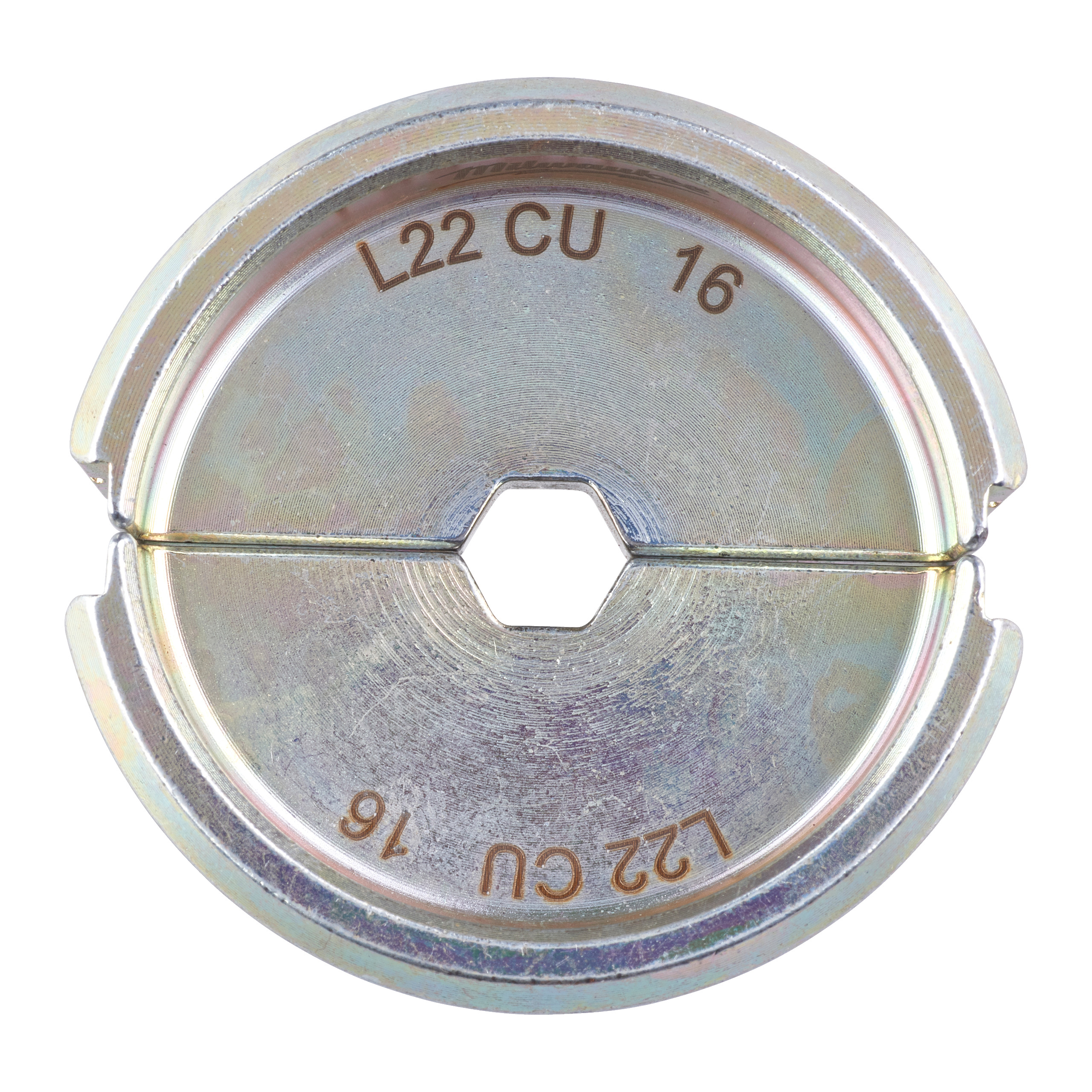 mechanical part, metal cap, circular lid, adjustable cap, hole center