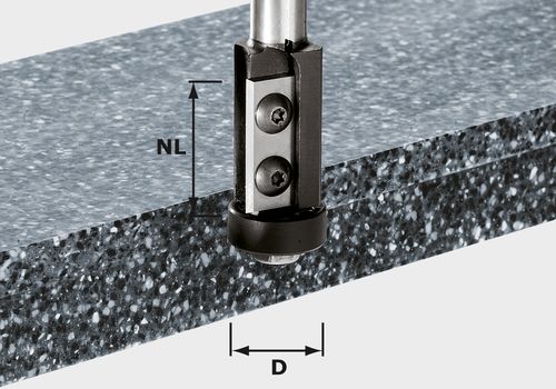 Bündigfräser-Wendeplatten HW S12 D21/30WM