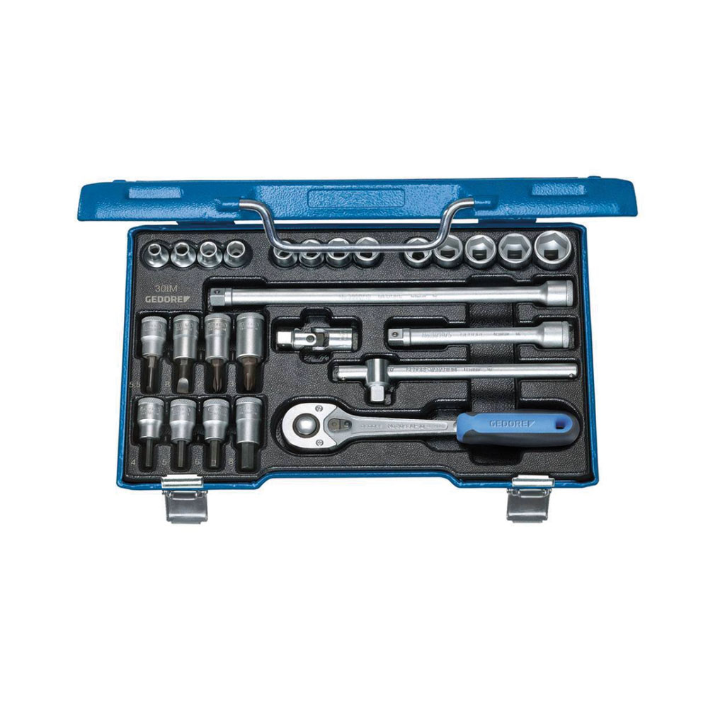 GEDORE Steckschlüssel-Satz  30 IMU-10 - 26-teilig /3,8"