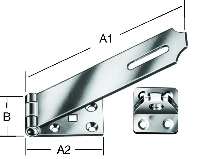 Produktbild Sicherheits-Überfallen VORMANN AUGUST 000021, Stahl