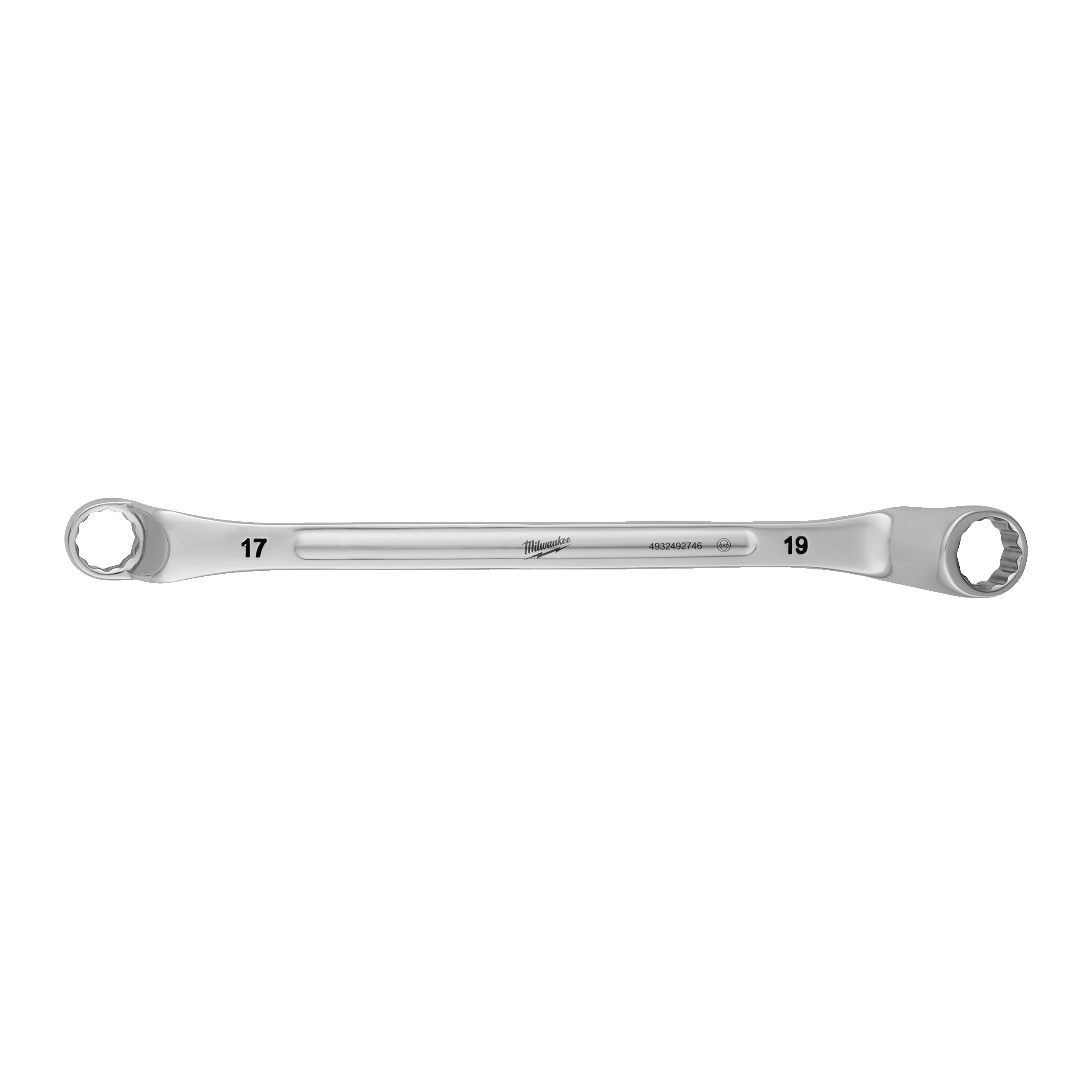 Milwaukee Doppel-Ringschlüssel gekröpft 17 x 19 mm